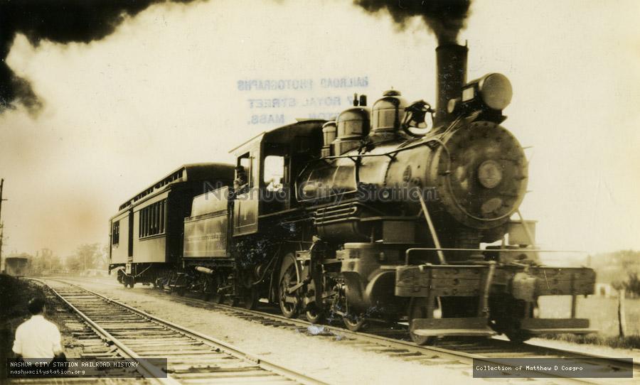 Postcard: Suncook Valley Railroad #1